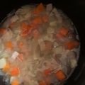 ロッククロック's cooksnap of when they made ホットクック　コンソメスープ.
