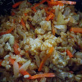 まりゆりひろこ's cooksnap of when they made チキンライス♪簡単炊飯器で.