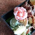 vivi☺️'s cooksnap of when they made ☆お弁当に！ハムとチーズのお花♪.