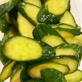 あにゃこ☻'s cooksnap of when they made すぐ出来✿胡瓜の漬物～(~_~).