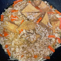 クックVEFRXQ☆'s cooksnap of when they made 厚揚げと舞茸の鶏そぼろあん。麺つゆで簡単.