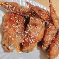 y358t's cooksnap of when they made ☆鶏手羽先の甘辛唐揚げ☆.
