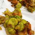 あや　ぱん's cooksnap of when they made 【保育園給食】旬のそらまめのかき揚げ.