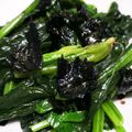 くむちん's cooksnap of when they made ほうれん草の海苔和え.