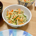 クック8YHAP5☆'s cooksnap of when they made もやしと人参ときゅうりのナムル.
