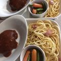ame-ikuru's cooksnap of when they made じゃが芋煮込みハンバーグ.