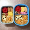 Chaaa_room's cooksnap of when they made キャラ弁☆エヴァ初号機.