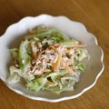ガメコ's cooksnap of when they made 春キャベツとツナのごま和え【作り置き】.