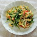 Rikk＠'s cooksnap of when they made 苦くない！豆苗玉子炒め【ここから栄養士】.
