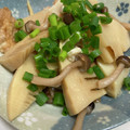 takkosan♪'s cooksnap of when they made レンジで時短！たけのこと厚揚げの甘辛煮.