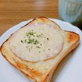 あっちゃんキッチン♪'s cooksnap of when they made ハムとチーズのトースト.