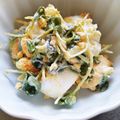 こみく's cooksnap of when they made ゆで卵と貝割れのサラダ.
