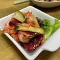 ゆいランラン's cooksnap of when they made ごま油が香る旬のキュウリタコキムチ.