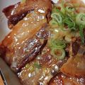 もっちぃ｡'s cooksnap of when they made 簡単♡丼にも！ネギ塩豚カルビ.