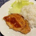 Ｒ３２ＧＴＲ's cooksnap of when they made ご飯がすすむ(*^^*)ポークソテー.
