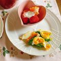 yesmama's cooksnap of when they made 【楽めし】スナップエンドウと卵のサラダ.