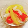 一番星寿美次郎's cooksnap of when they made パプリカと新玉ねぎの和風マリネ.