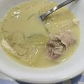 umaimai's cooksnap of when they made 水炊き鍋をリメイク♪絶品クリームシチュー.