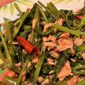 Yuming☆彡's cooksnap of when they made ツナ缶あるかな♪簡単で絶品な1品☺空芯菜.