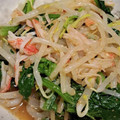 ヨシヨッシー's cooksnap of when they made もやしとほうれん草の中華サラダ.
