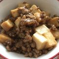 さおりん@料理特訓中's cooksnap of when they made 豚ひき肉と厚揚げのピリ辛あんかけ炒め♪.