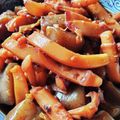 3児おかん's cooksnap of when they made いかとこんにゃくの煮物.