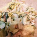 ☆あやか☆'s cooksnap of when they made キャベツ✿ちくわの胡麻マヨ和え♡.