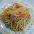 クック3N0VKO☆'s cooksnap of when they made 冷凍うどん大活躍！簡単焼きうどん！.
