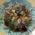 ケメラルド's cooksnap of when they made カツオのタタキ胡麻油揚げニンニクかけ.