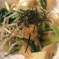 ベティ３'s cooksnap of when they made 【簡単】小松菜と厚揚げのごま油炒め.