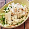 あーこ姐's cooksnap of when they made 水菜とちくわの味噌マヨサラダ.