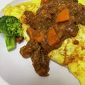キュキュットさん's cooksnap of when they made ハヤシで簡単！チーズオムライス.