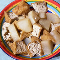 Moggieneko's cooksnap of when they made 大根と厚揚げの煮物.