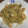 fuu_k's cooksnap of when they made 簡単☆たっぷりねぎの海老塩焼きそば.