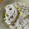 クックhamata's cooksnap of when they made 簡単副菜！レンコンと枝豆のツナマヨ和え！.