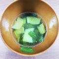 クック4NLA58☆'s cooksnap of when they made チンゲン菜とわかめのスープ.
