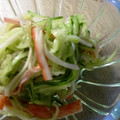 maruru-nn's cooksnap of when they made 胡瓜とカニカマのさっぱり和え.