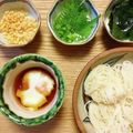 コムギ大好き's cooksnap of when they made 我が家の定番【温玉素麺】そうめん.