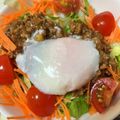 ココアLoveママ's cooksnap of when they made ［cafe丼 ﾍﾙｼｰ甘辛味噌そぼろ丼］.