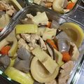granmaria's cooksnap of when they made はちく筍！鶏肉・筍・蒟蒻の煮物♪.