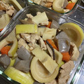 granmaria's cooksnap of when they made はちく筍！鶏肉・筍・蒟蒻の煮物♪.