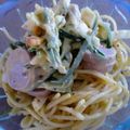 maruru-nn's cooksnap of when they made 魚肉ソーセージ入りスパサラ☆.