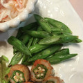 こつゆ514's cooksnap of when they made ＊付け合わせやお弁当に丁度いんげん!＊.