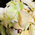 黒豆にゃんこ☆'s cooksnap of when they made デリ風 キャベツとゆで卵のサラダ.