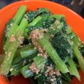 ゆりはるみ♡'s cooksnap of when they made 子供大好き☆小松菜のさっぱり和え物.