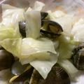 maruru-nn's cooksnap of when they made 春キャベツとアサリのワイン蒸し.