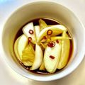 azbjbn's cooksnap of when they made 新玉ねぎの酢醤油漬け.