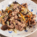 ミアンミアン's cooksnap of when they made 豚肉ヒジキの味噌炒め♪簡単.