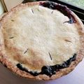 パリス☆ぽきゃ丸's cooksnap of when they made アメリカンなブルーベリーパイ.