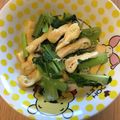 かずくん☆'s cooksnap of when they made 炒め物(小松菜・しらす・薄揚げ).